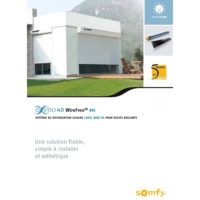 Notice de présentation - Moteur SOMFY radio solaire